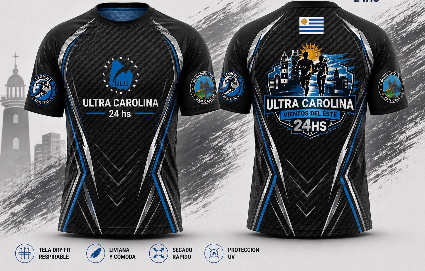Diseño remera Carolina Trail