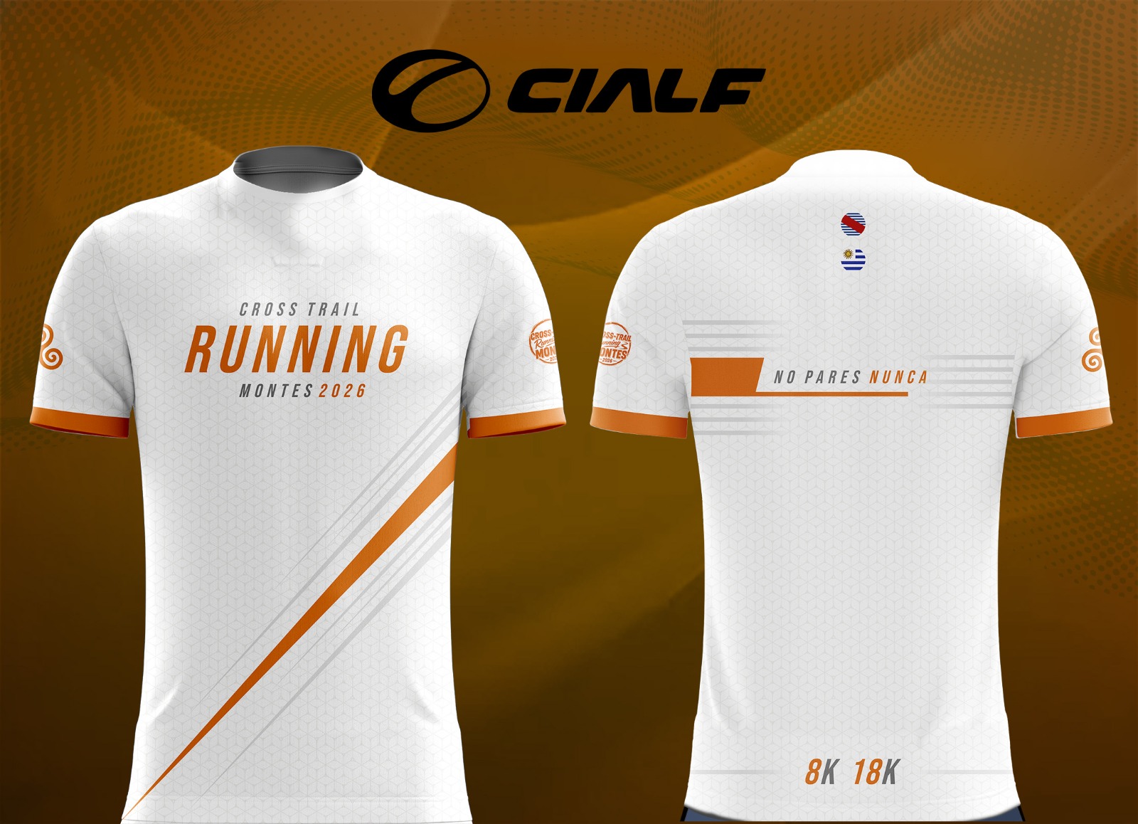Remera oficial Cross Trail Running Montes 2026