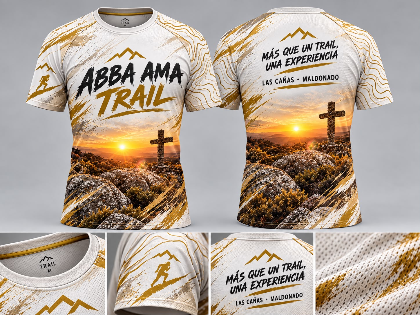 Remera oficial ABBA AMA Trail